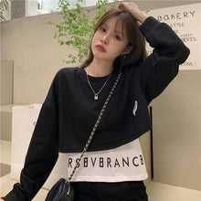 Load image into Gallery viewer, Hoodies For Women's 2021 Short Regular Sweatshirt Loose Young Girl Students Korean Fashion Ladies Daily Clothing Fashion Tops