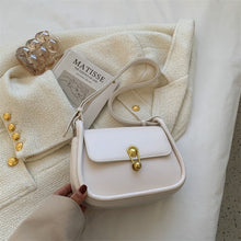 Load image into Gallery viewer, Kiwi Solid Color Simple Small PU Leather Crossbody Bags for Women 2022 Summer Female Elegant Shoulder Handbags Good Purses