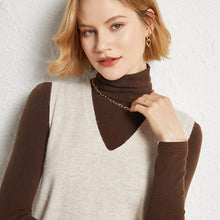 Load image into Gallery viewer, Korean Fashion Autumn 2021 Wool  Knitted Women's Vests  Loose Y2k Top Pullover Casual Pure Color Cashmere Sweaters Ladies