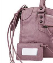 Load image into Gallery viewer, Luxury Purses and Handbags Women Bags Brand Designer Soft Tassel Motorcycle Bag Chic PU Leather Stylish Crossbody Shoulder Bag