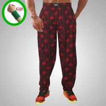 Load image into Gallery viewer, Men Bodybuilding Baggy Pants High Elastic Cotton Gym Clothing Fitness Pants Loose Comfortable Crossfit Musculation Sweatpants