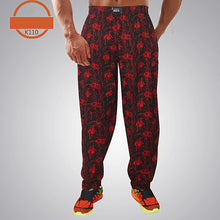 Load image into Gallery viewer, Men Bodybuilding Baggy Pants High Elastic Cotton Gym Clothing Fitness Pants Loose Comfortable Crossfit Musculation Sweatpants
