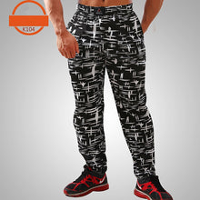 Load image into Gallery viewer, Men Bodybuilding Baggy Pants High Elastic Cotton Gym Clothing Fitness Pants Loose Comfortable Crossfit Musculation Sweatpants