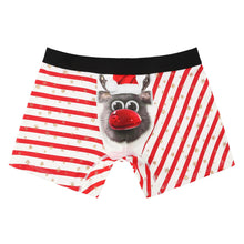 Load image into Gallery viewer, Men Christmas Underwear Pouch Boxer Homme Boxershorts Men's Boxers Sexy Funny Panties Underpants 3D Print Funny Boxer Shorts