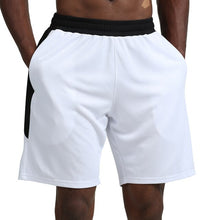 Load image into Gallery viewer, Men Sport Shorts Quick Dry Side Pockets Elastic Waist Short Pants for Workout Basketball Running Casual Sportwear