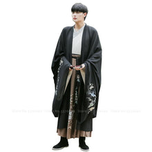 Load image into Gallery viewer, Men Women Hanfu Chinese Traditional Tang Suit Tops Skirt Cardigan Japanese Samurai Cosplay Costume Kimono Dress Yukata Robe Gown