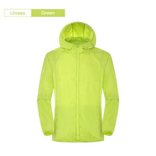Load image into Gallery viewer, Men Women Hiking Jacket Waterproof Quick Dry Camping Hunting Clothes Sun-Protective Outdoor Sports Coats Anti UV Windbreaker