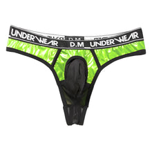 Load image into Gallery viewer, Men's Sexy Underwear Briefs Jockstrap Mesh Bulge Pouch Cuecas Panties Leather Patchwork Thongs Underpants Gay Slip Homme Srting