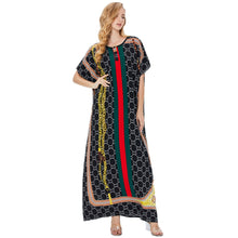 Load image into Gallery viewer, Middle Eastern Muslim Women's Plus Size Dress Islamic Ethnic Style Big Dress Robe Hot Selling Temperament Women's Clothing