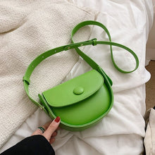 Load image into Gallery viewer, Mini PU Leather Box Crossbody Bags For Women 2022 In Tend Simple Luxury Brand Shoulder Bag Ladies Handbags and Purses Fashion