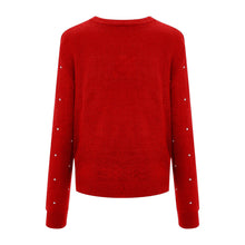 Load image into Gallery viewer, NEW Cute Penguin Pattern Sweaters For Women Fashion  Christmas Sweater Fringed Ball Furry Sweater Sueters De Mujer Moda