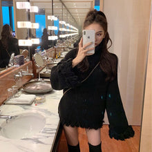 Load image into Gallery viewer, New 2022 Autumn Winter Women Sweater Turtleneck Pullovers Sweaters Long Sleeve Thick Warm Female Knitted Sweater X204