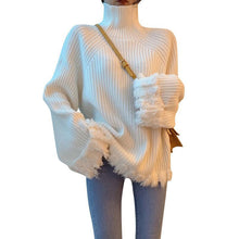 Load image into Gallery viewer, New 2022 Autumn Winter Women Sweater Turtleneck Pullovers Sweaters Long Sleeve Thick Warm Female Knitted Sweater X204