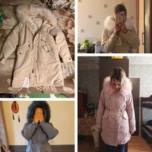 Load image into Gallery viewer, New Women Long Coat Autumn Winter Warm Velvet Thicken Faux Fur Coats Parka Female Solid Big Pocket Jacket Outwear