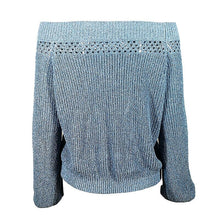 Load image into Gallery viewer, Off Shoulder Sweater Knitwear Korean Fashion Lantern Sleeve Women Sweaters And Pullovers Sexy Winter Knitted Jumpers