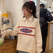 Load image into Gallery viewer, Oversized Hoodies cute Harajuku Streetwear Chic Letter Print Hoodies Women Autumn Long Sleeve Hoodies lim fit casual hoodie