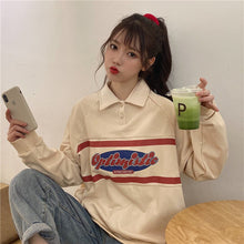 Load image into Gallery viewer, Oversized Hoodies cute Harajuku Streetwear Chic Letter Print Hoodies Women Autumn Long Sleeve Hoodies lim fit casual hoodie