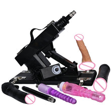 Load image into Gallery viewer, Rough Beast Sex Machine for Woman Adjustable Masturbating Pumping with 3XLR Accessories Sex Gun Love Machine for Men Adult Toys