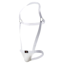 Load image into Gallery viewer, Sexy Lingerie Halter Neck One-piece Thong Jockstrap T-pants O Ring Backless Elastic Jumpsuit Gay Men's Porn Erotic Bodysuit