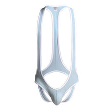 Load image into Gallery viewer, Sexy Mens Undershirts Jumpsuits Wrestling Singlets Leotard Suspender Teddies Underwear Backless Bodysuits Gay Open Butt Briefs