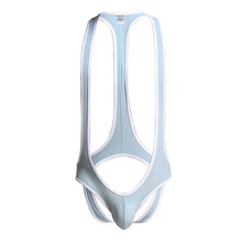 Load image into Gallery viewer, Sexy Mens Undershirts Jumpsuits Wrestling Singlets Leotard Suspender Teddies Underwear Backless Bodysuits Gay Open Butt Briefs