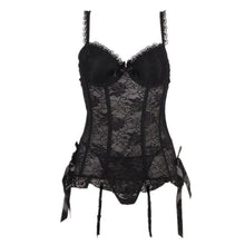 Load image into Gallery viewer, Sexy Woman Corsets Harness Thigh Garters Belt Body Bondage Strap Belt Lingerie Bustiers Leather Waist To Leg