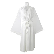 Load image into Gallery viewer, Silk Robes for Women Robe Sets Bridesmaid Robes Bath Robe Sleepwear Sleep Tops Bathrobe Bridesmaid Gift Sexy Kimono Bride