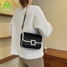 Load image into Gallery viewer, Simple Trend Crossbody Bags for Women 2022 New Fashion Wild Flap Shoulder Bag Luxury Designer Lady Small Handbags and Purses