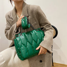 Load image into Gallery viewer, Small Chain Brand Designer Soft Quilted PU Leather Crossbody Bags For Women 2022 Simple Totes Shoulder Side Bag Luxury Handbags