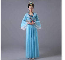 Load image into Gallery viewer, Vintage Chinese Woman Traditional Long Dress Hanfu Style Fairy Costume Festival Clothing Red Hanfu Women Ming Cosplay Outfits