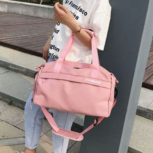 Load image into Gallery viewer, Waterproof Dry Wet Separation Gym Bag Women Fitness Yoga Mat Men Training Hand Bag Swimming Crossbody Outdoor Sport Bags XA47G