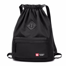 Load image into Gallery viewer, Waterproof Gym Bag Women Girls Sports Bag Travel Drawstring Bag Outdoor Bag Backpack for Training Swimming Fitness Bags Softback