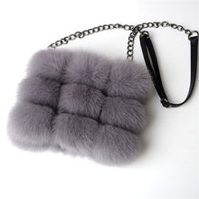 Load image into Gallery viewer, Winter Woman Bag Genuine Fox Fur Leather Handbags Women's Leather Shoulder Crossbody Bags High Quality Women Totes Messenger Bag