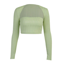 Load image into Gallery viewer, Woman Square Neck Long Sleeve Sweaters Knitted Pullover Female Spring Autumn Sexy Chic Design Sweater Spring Autumn Tops Jumper