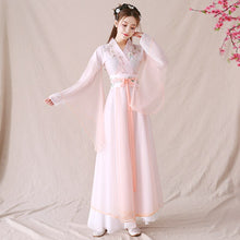 Load image into Gallery viewer, Women Chinese Style Hanfu Traditional Dance Costume Han Dynasty Princess Clothing Oriental Tang Dynasty Fairy Dresses Outfit