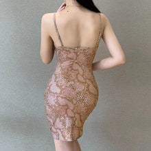 Load image into Gallery viewer, Women Dresses Pajamas For Women Snake Print Suspender Dress Hot Girl Sexy Lingerie Women'S Sleepwear Night Dress Home Wear