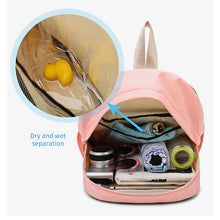 Load image into Gallery viewer, Women Gym Backpack Dry Wet Fitness Bag Travel Rucksack Waterproof Mujer Sac De Sport Gymtas Swimming Bag Training Bags XA850WA