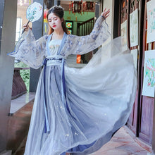 Load image into Gallery viewer, Women Hanfu Chinese Traditional Folk Costume Girl Han Dynasty Dance Wear Lady Fairy Cosplay Clothes Oriental Ancient Prince Suit