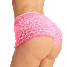 Load image into Gallery viewer, Women Ladies Lingerie Layered Ruffled Lace Trim Bloomers Knickers with a bow Sexy Panties Women's Underwear Underpants