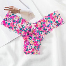 Load image into Gallery viewer, Women Sexy Panties Intimates Underwear Mid Waist Cotton Briefs Female Temptation Breathable Lingerie Ultra Thin Underpants
