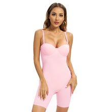 Load image into Gallery viewer, Women Sexy Underwire Rompers Black Shapewear Bodysuit Sexy Casual Body Shapers Stretch Bodys Nude Jumpsuit Bodies Lingerie