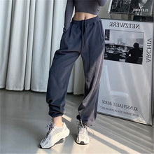 Load image into Gallery viewer, Women pants Black Jogging Sweatpants Women for pants Baggy Sports Pants Gray Jogger High Waist Sweat Casual Trousers For Female