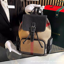 Load image into Gallery viewer, Women's Genuine Leather Bag Natural Backpack  High Trendy Woman Black Bags Ladies Backpack BagSchool Women's Leather Backpacks