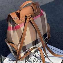 Load image into Gallery viewer, Women's Genuine Leather Bag Natural Backpack  High Trendy Woman Black Bags Ladies Backpack BagSchool Women's Leather Backpacks
