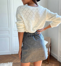 Load image into Gallery viewer, Women's Sexy V-Neck Sweaters Autumn Lace Decor Buttoned Cardigan Knitwea Long Sleeve Fashion Ladies Streetwear Elegant Sweater