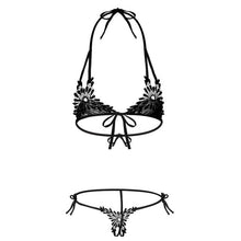 Load image into Gallery viewer, Fantasias Sexy Lace Lingerie Sexy Hot Erotic Costumes Women's Transparent Sex Underwear Nightwear Female Temptation Sex Clothes