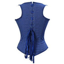 Load image into Gallery viewer, Fashion Simple Denim Waistcoat Body Shaping Top