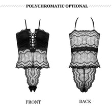 Load image into Gallery viewer, lace file one piece Sexy lingerie