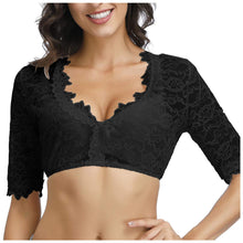 Load image into Gallery viewer, Cross-border Halloween Beer Festival Base Lace Stitching Small Shirt Top