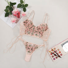 Load image into Gallery viewer, Sexy And Sexy Embroidered Flower Women&#39;S Underwear